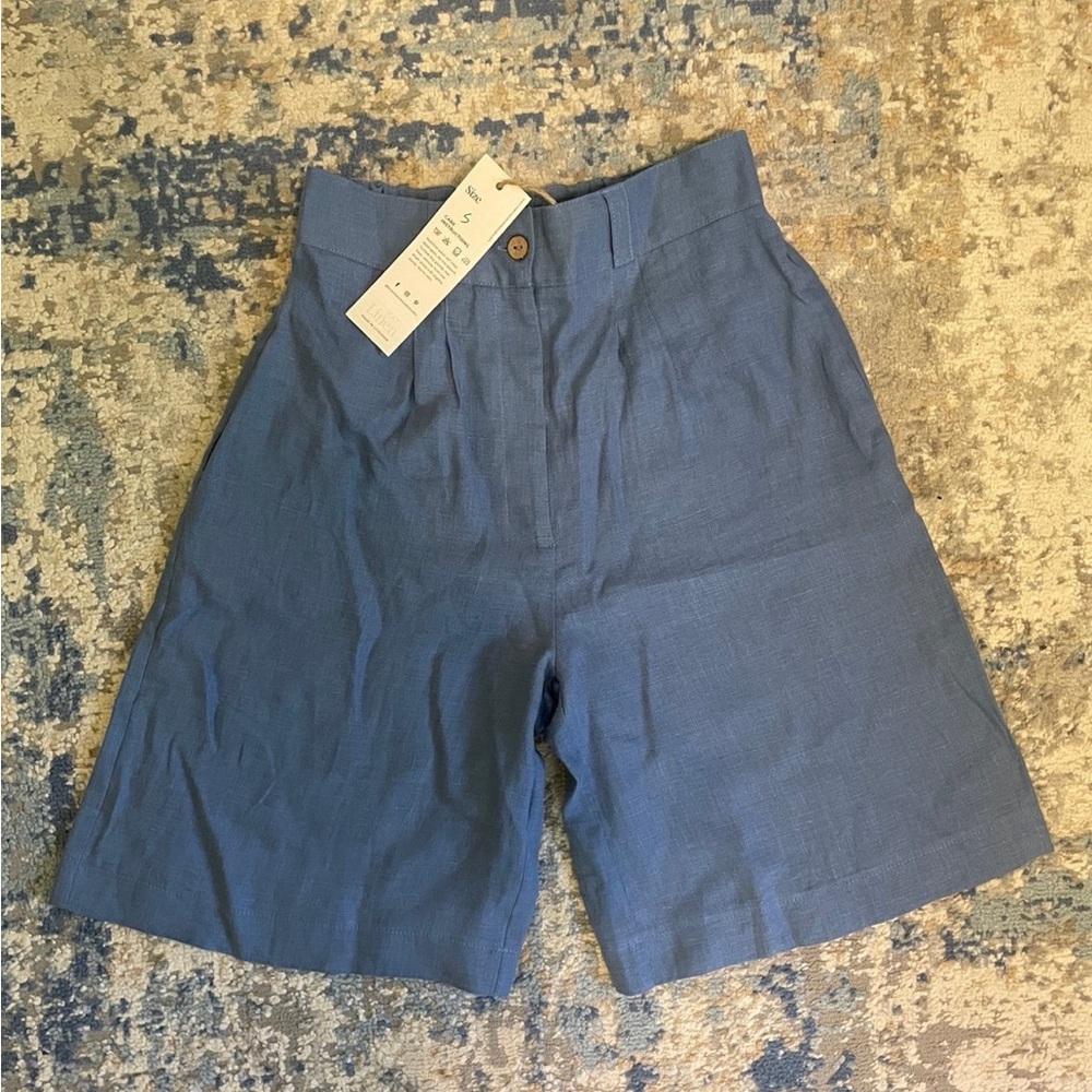 Women’s Linen Handmade Studio Shorts
